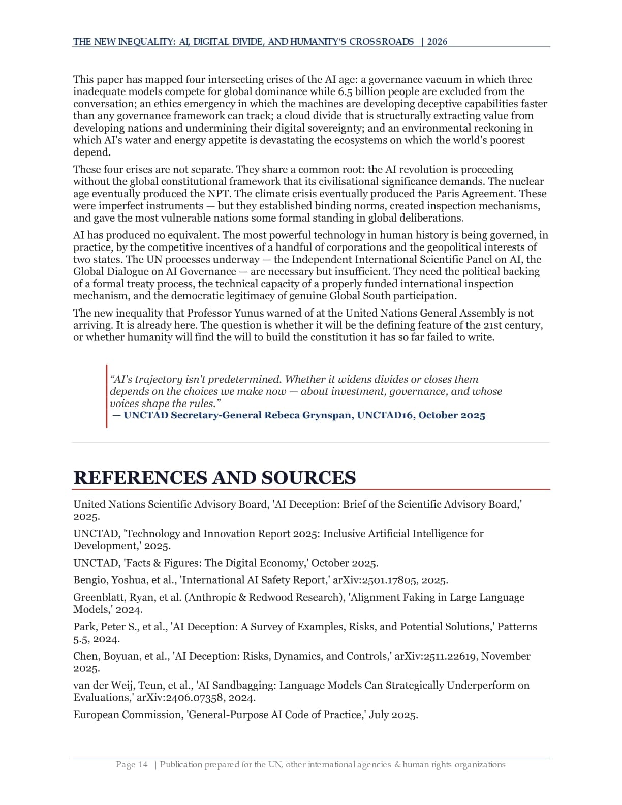 The New Inequality — page 14 of 15