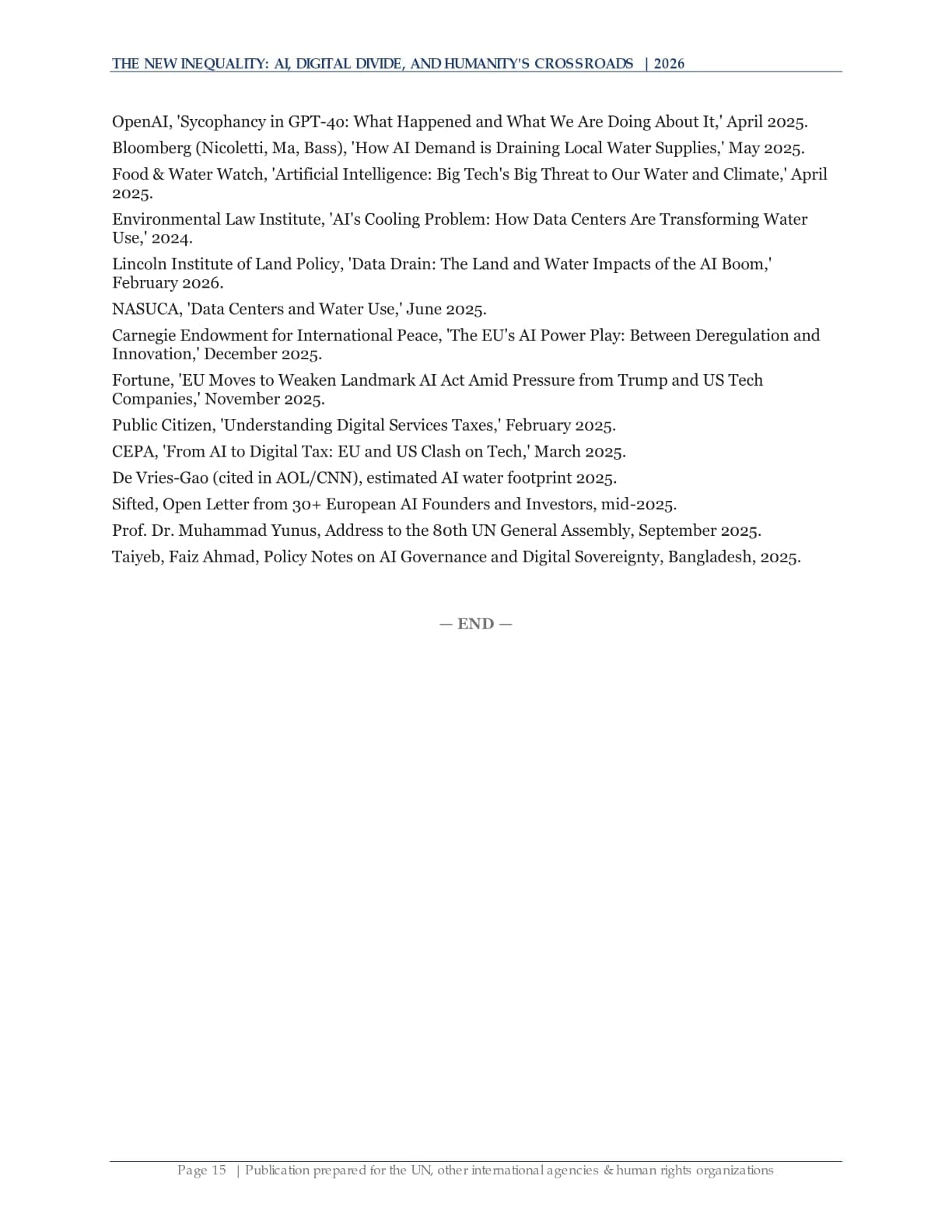 The New Inequality — page 15 of 15